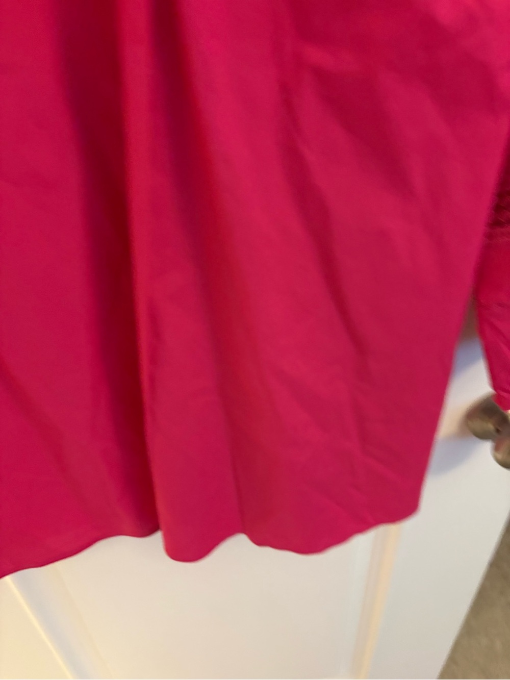 Chico's Bright Pink V Tunic Top - Picture 6 of 16